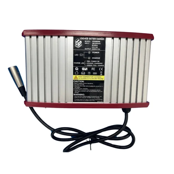 HP0480W 48V8A charger for golf carts with aluminum housing