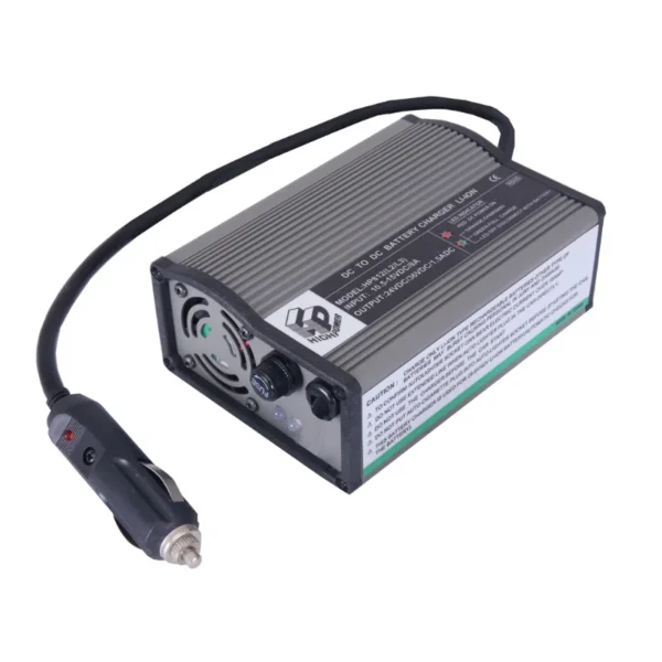 HP812 24V/36V 1.5A dual-voltage car battery charger (lead acid/lithium compatible)